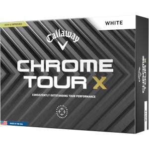 imageCallaway Golf Chrome Tour X Golf BallsWhite