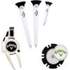 imageCallaway Golf 24oz Clear Patch Tumbler Gift Set  includes golf towel 24oz tumbler plastic golf tees a poker chip ball marker and a divot tool