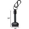 imageCallaway Golf MiniMag Magnetic Club Brush  Compact Golf Club Brush Groove Cleaner Golf Bag Accessory Detachable Magnet Durable Scrubbing Nylon Bristles