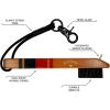 imageCallaway Heritage Wood Golf Club Brush with Groove CleanerBlackRed
