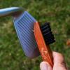 imageCallaway Heritage Wood Golf Club Brush with Groove CleanerBlackRed