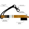 imageCallaway Heritage Wood Golf Club Brush with Groove CleanerBlackWhite
