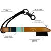 imageCallaway Heritage Wood Golf Club Brush with Groove CleanerBlueNavy