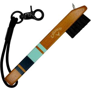 imageCallaway Heritage Wood Golf Club Brush with Groove CleanerBlueNavy