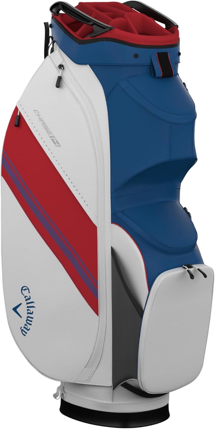 imageCallaway Golf Chase 14 Cart BagBlueWhiteRed