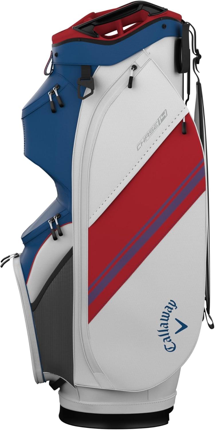 imageCallaway Golf Chase 14 Cart BagBlueWhiteRed