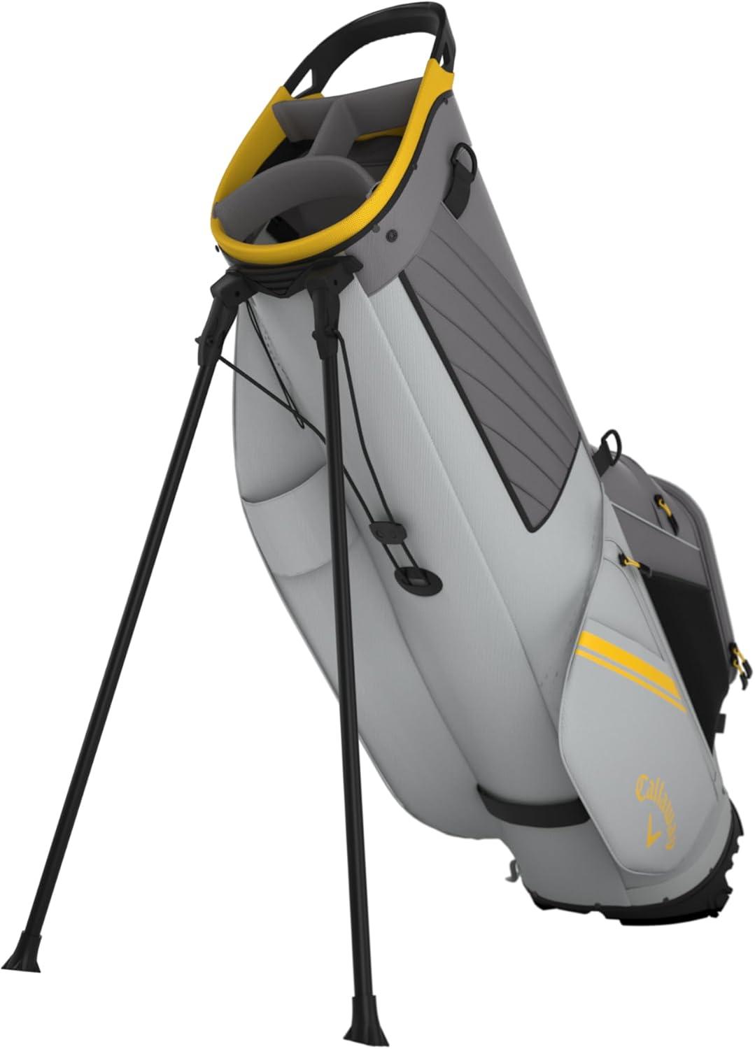 imageCallaway Golf Chase Stand BagCharcolSilverGoldenrod