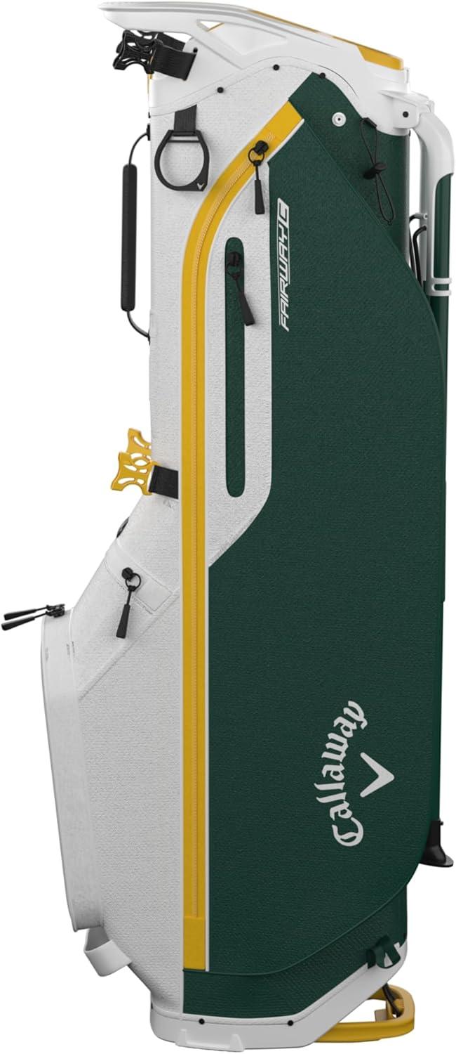imageCallaway Golf Fairway C Stand BagWhiteGreenGold