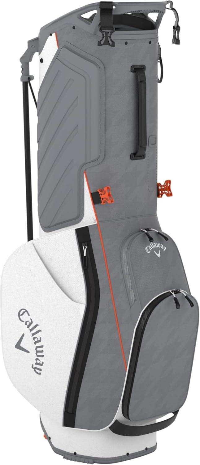 imageCallaway Golf Hyperlite Zero Stand BagCharcoal HoundsWhiteOrange