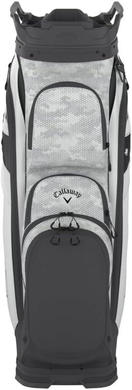imageCallaway Golf ORG 14 Cart Bag NavyFlow YellowHex CamoWhite