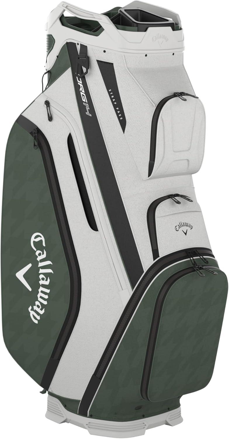 imageCallaway Golf ORG 14 Cart Bag NavyFlow YellowKhakiJade Hounds