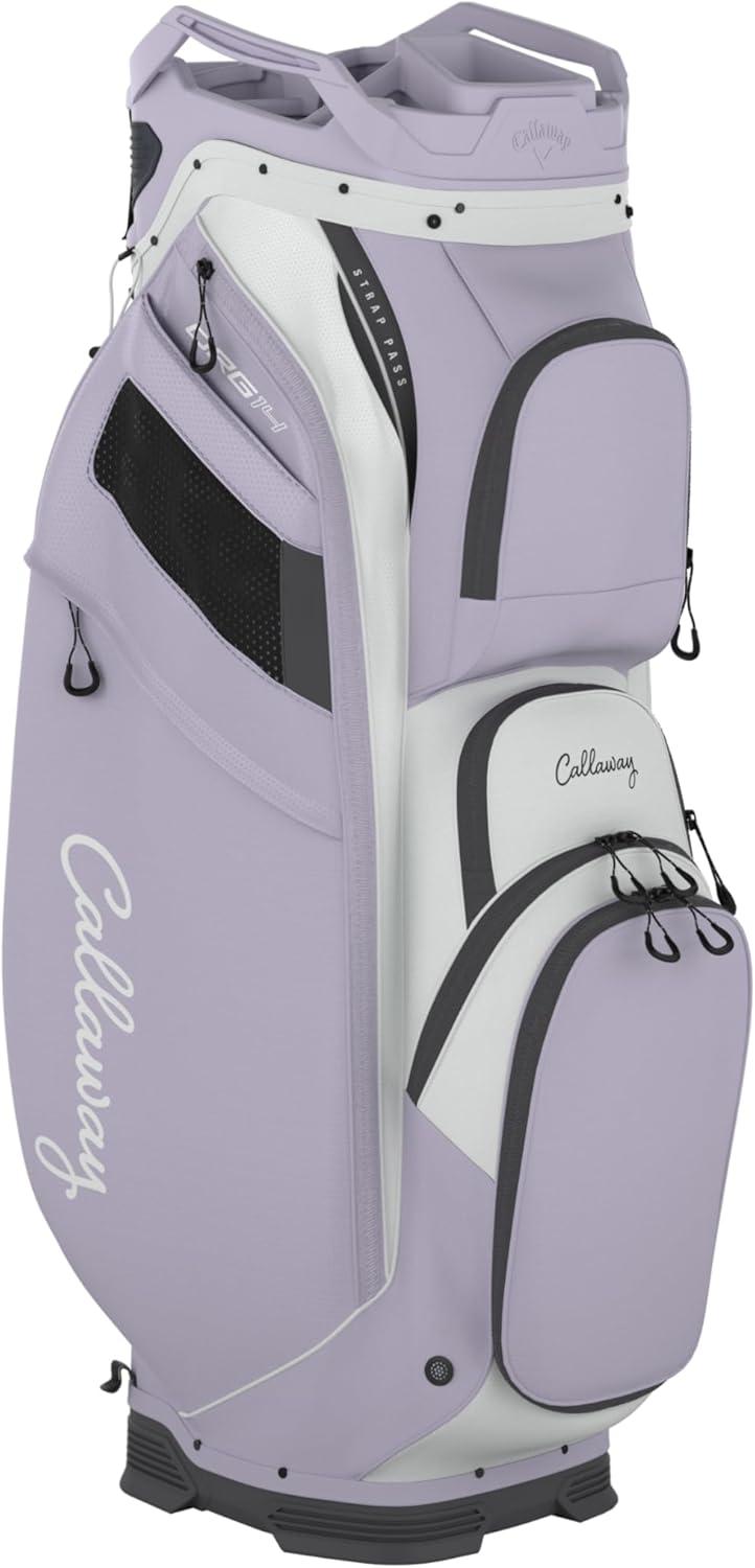 imageCallaway Golf ORG 14 Cart Bag NavyFlow YellowSilverOrchid Petal