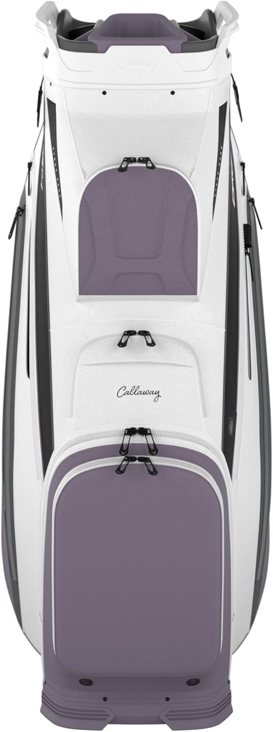 imageCallaway Golf ORG 14 Cart Bag NavyFlow YellowWhiteViolet Haze