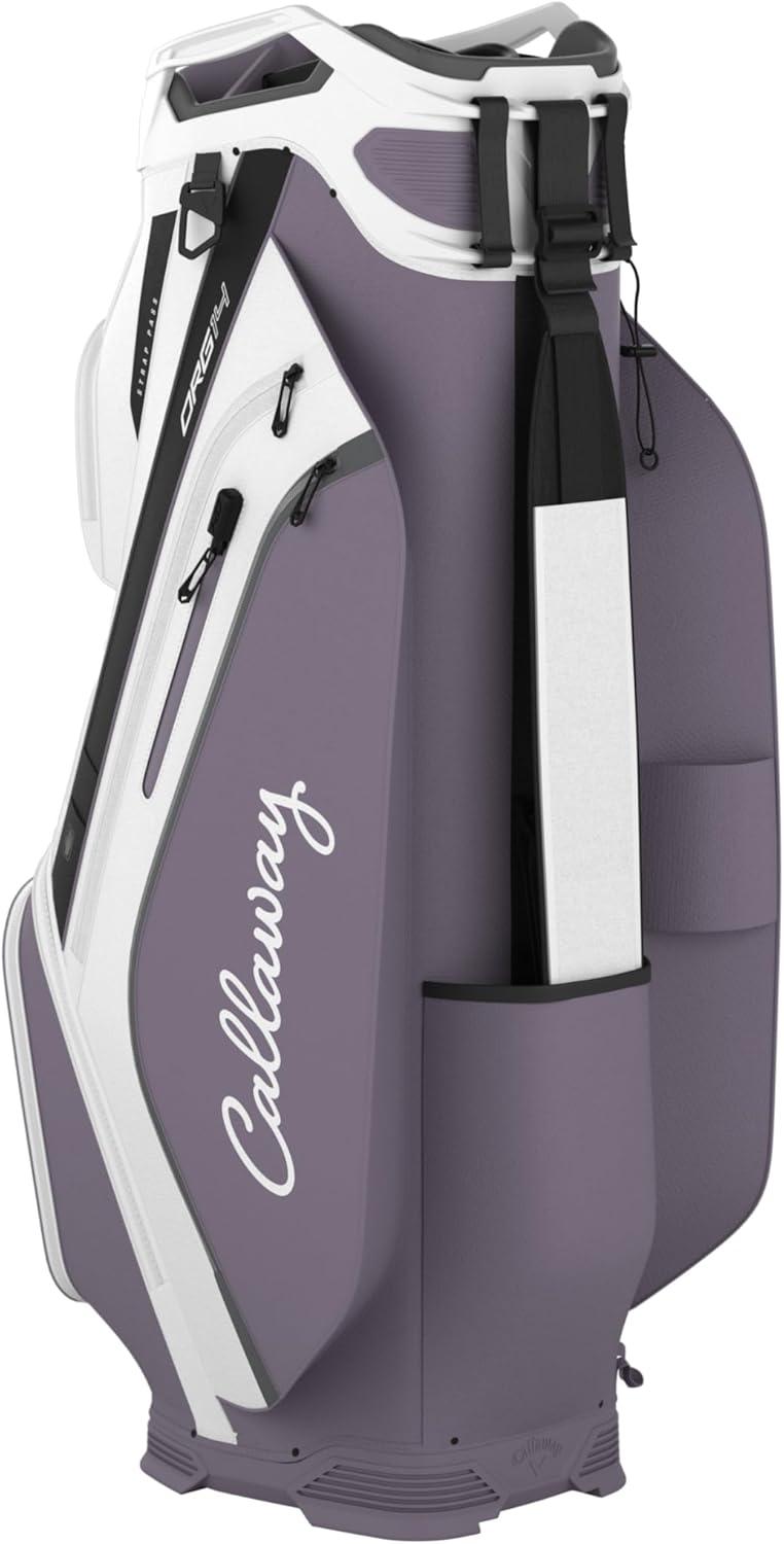 imageCallaway Golf ORG 14 Cart Bag NavyFlow YellowWhiteViolet Haze