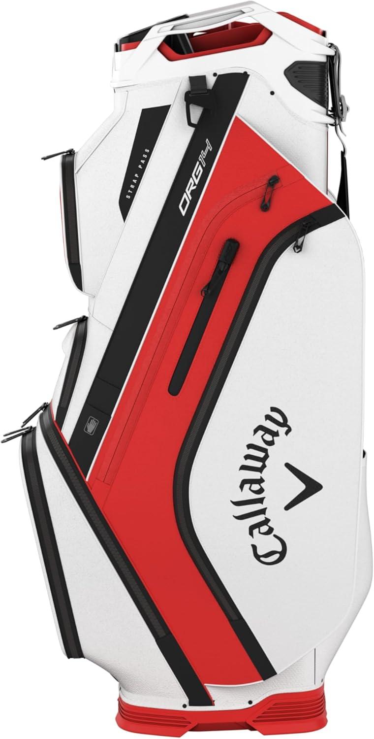 imageCallaway Golf ORG 14 Cart BagWhiteFire