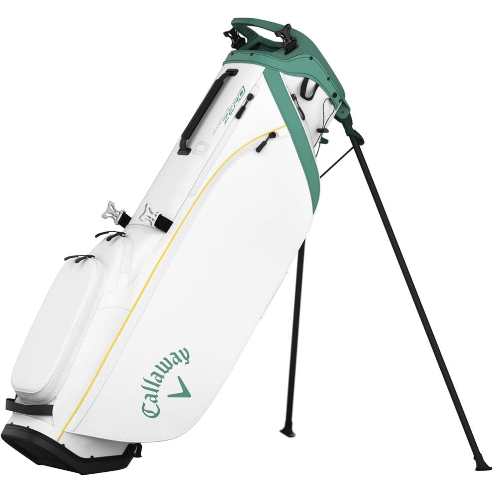 imageCallaway Golf Hyperlite Zero Stand BagWhiteGreenGoldenrod