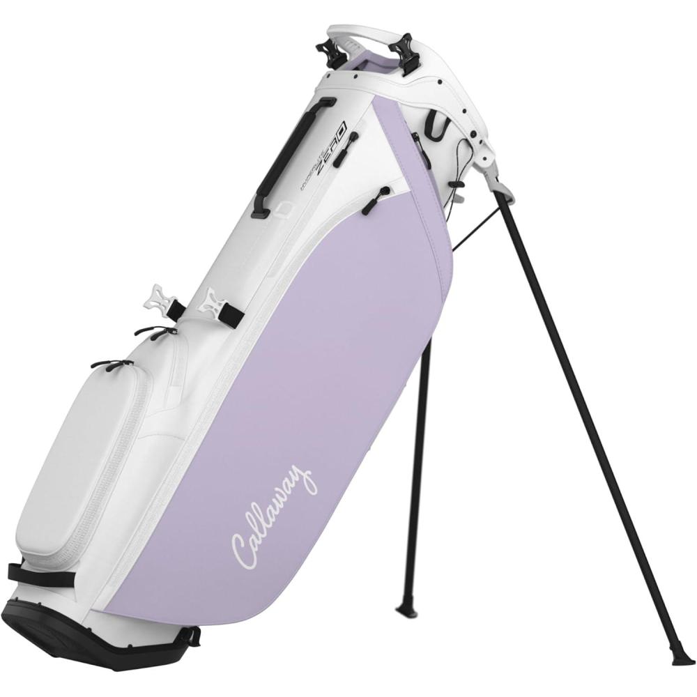 imageCallaway Golf Hyperlite Zero Stand BagWhiteOrchid Petal
