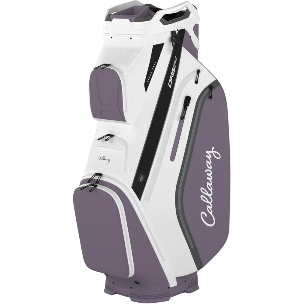 imageCallaway Golf ORG 14 Cart Bag NavyFlow YellowWhiteViolet Haze