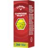 image:imageCallaway Golf Chrome Soft 2026 Golf Balls360 Yellow Triple Track