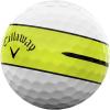 image:imageCallaway Golf Chrome Tour 2026 Golf Balls360 Yellow Stripe