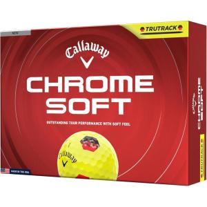 image:imageCallaway Golf Chrome Soft 2026 Golf BallsYellow Tru Track