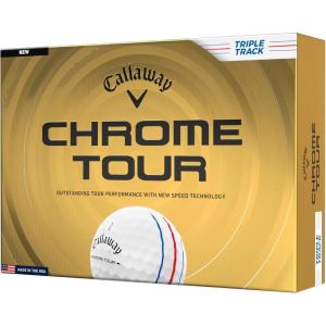 image:imageCallaway Golf Chrome Tour 2026 Golf BallsWhite Triple Track