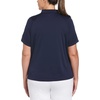 image:imageCallaway Womens Plus Swing Tech Short Sleeve Golf Polo ShirtPeacoat