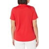 image:imageCallaway Womens Plus Swing Tech Short Sleeve Golf Polo ShirtTrue Red