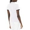 image:imageCallaway Womens Swingtech Asymmetrical Color Block Short Sleeve Golf Polo ShirtBrilliant White