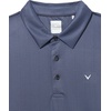image:imageCallaway Mens Chevron Foulard Print Stretch Golf Polo Stretch Seams Sun Protection Available in Big amp TallCaviar Black