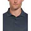 image:imageCallaway Mens Chevron Foulard Print Stretch Golf Polo Stretch Seams Sun Protection Available in Big amp TallCaviar Black