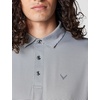 image:imageCallaway Mens Fine Line Stripe Short Sleeve MoistureWicking Stretch Golf Polo Shirt Available in Big amp TallAsphalt