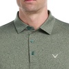 image:imageCallaway Mens Fine Line Stripe Short Sleeve MoistureWicking Stretch Golf Polo Shirt Available in Big amp TallBird of Paradise