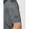 image:imageCallaway Mens Fine Line Stripe Short Sleeve MoistureWicking Stretch Golf Polo Shirt Available in Big amp TallCaviar Black