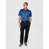 image:imageCallaway Mens Fine Line Stripe Short Sleeve MoistureWicking Stretch Golf Polo Shirt Available in Big amp TallPeacoat