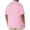 image:imageCallaway Mens Fine Line Stripe Short Sleeve MoistureWicking Stretch Golf Polo Shirt Available in Big amp TallPink Sunset