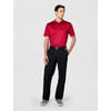 image:imageCallaway Mens Fine Line Stripe Short Sleeve MoistureWicking Stretch Golf Polo Shirt Available in Big amp TallTango Red