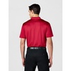 image:imageCallaway Mens Fine Line Stripe Short Sleeve MoistureWicking Stretch Golf Polo Shirt Available in Big amp TallTango Red