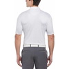image:imageCallaway Mens Short Sleeve Core Performance Golf Polo Shirt with Sun ProtectionBlueGrayCoral Chest Stripe White