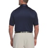 image:imageCallaway Mens Swing Tech Mini Print Short Sleeve Golf Polo Shirt MoistureWicking Ventilated Fabric Sun ProtectionPeacoat  Jacquard