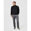 image:imageCallaway Mens Weather Series  Zip Mock Neck Pullover for Men Extended Sizes Mens Performance ApparelBlack