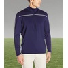 image:imageCallaway Mens Weather Series  Zip Mock Neck Pullover for Men Extended Sizes Mens Performance ApparelPeacoat