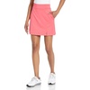 image:imageCallaway Womens 17 OptiDri Solid Golf Skort With Stretch Fabric and TrueSculpt Slimming TechnologyCoral Paradise