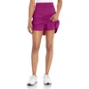 image:imageCallaway Womens 17 OptiDri Solid Golf Skort With Stretch Fabric and TrueSculpt Slimming TechnologyDark Purple