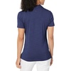 image:imageCallaway Womens OptiDri Tonal Short Sleeve Polo Shirt with Stretch Fabric and Sun Protection Extended SizingPeacoat