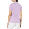 image:imageCallaway Womens Quarter Zip Short Sleeve Heather Golf Polo ShirtEnglish Lavender Htr