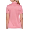 image:imageCallaway Womens Quarter Zip Short Sleeve Heather Golf Polo ShirtFruit Dove Htr