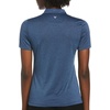 image:imageCallaway Womens Quarter Zip Short Sleeve Heather Golf Polo ShirtTrue Navy Htr