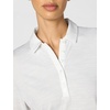image:imageCallaway Womens Swingtech 34 Sleeve Space Dye Golf Polo ShirtBrilliant White