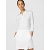 image:imageCallaway Womens Swingtech 34 Sleeve Space Dye Golf Polo ShirtBrilliant White